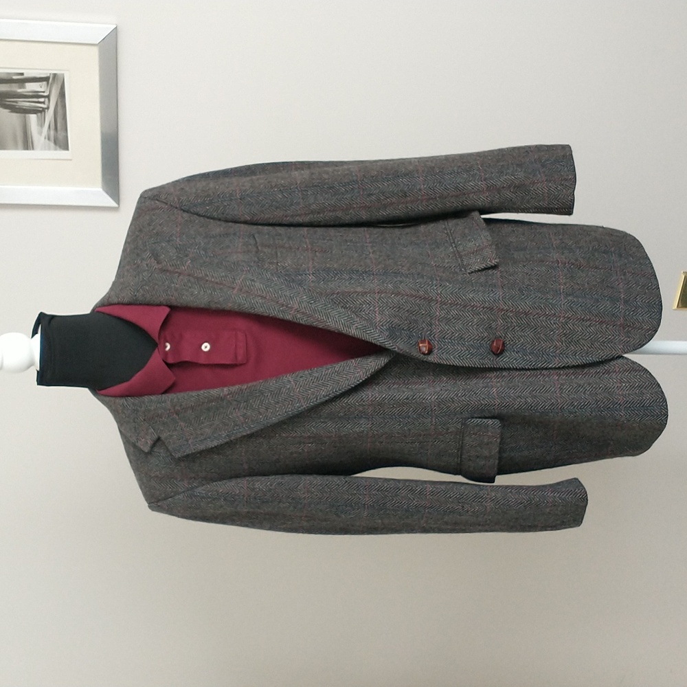 TAILORED BY Regency Hill Classic Gray Men's Blazer